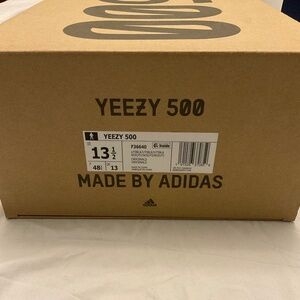 Yeezy 500 Utility Black Size 13.5 F36640